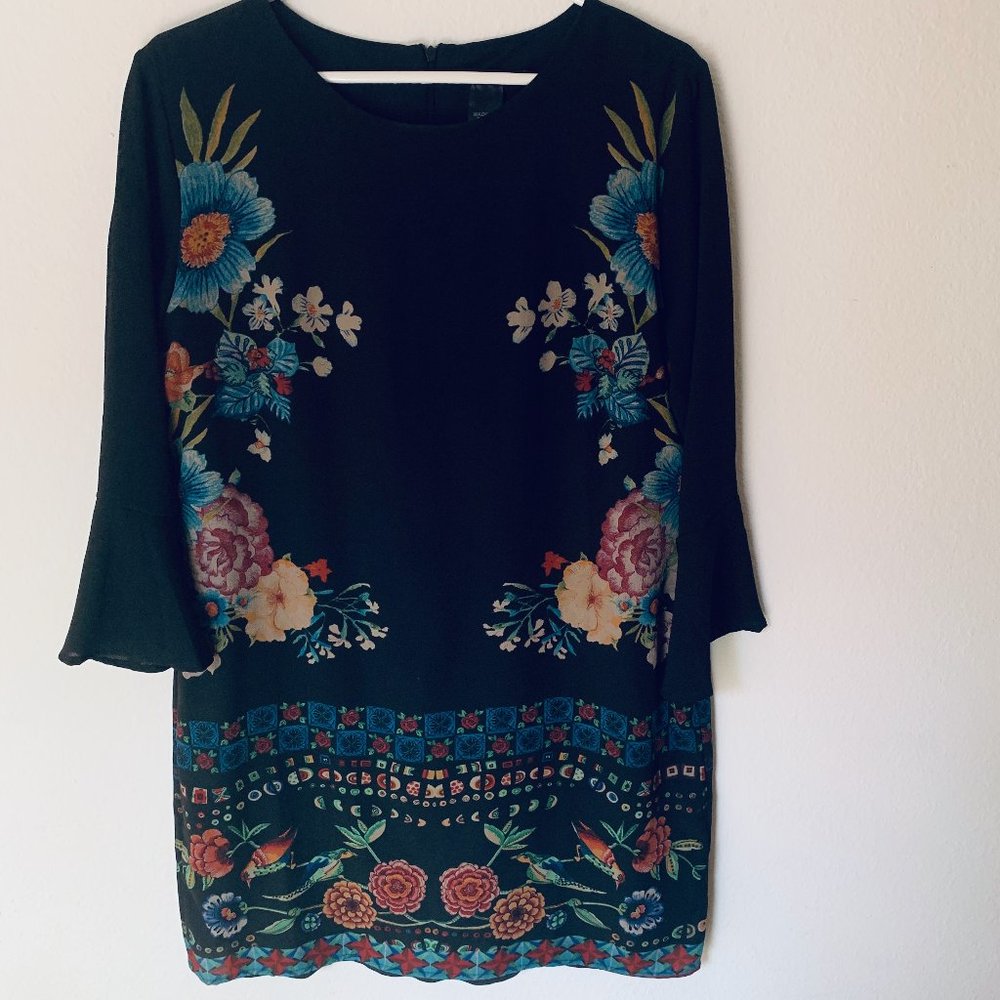 Desigual dress with bell sleeves